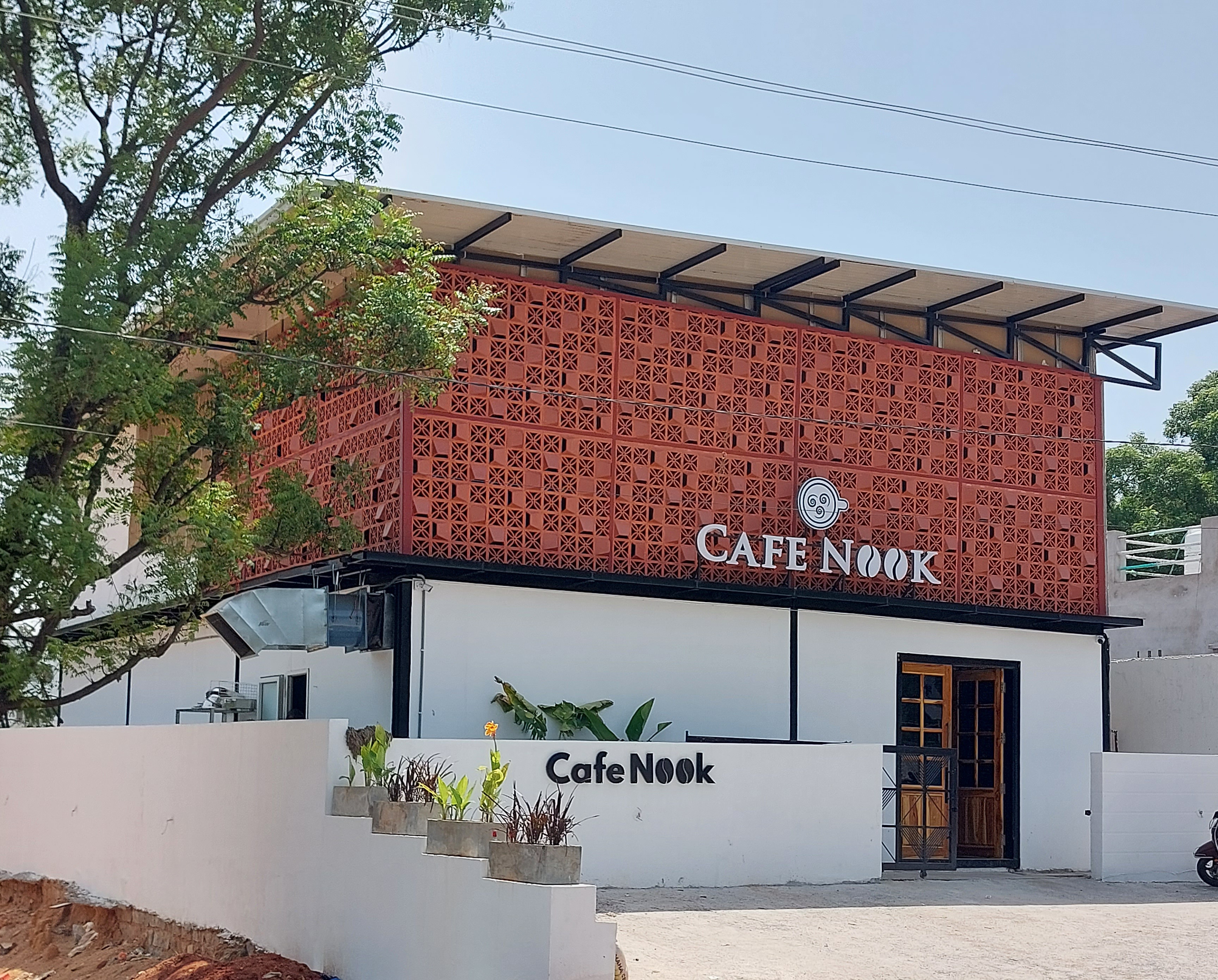 Cafe nook book front view